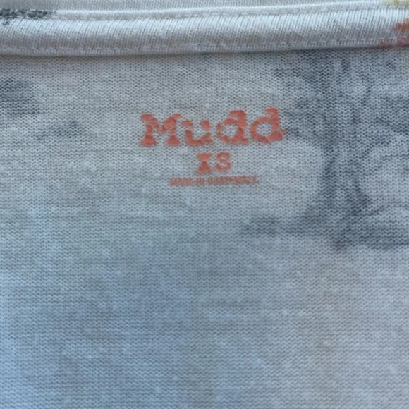 Mudd Cream Unicorn Toile Skimmer Top | XS Fairycore Coquette Y2K - Picture 5 of 8